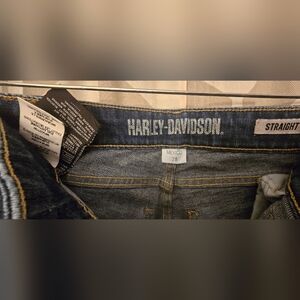 Harley-Davidson Women's Blue Straight Leg Jeans